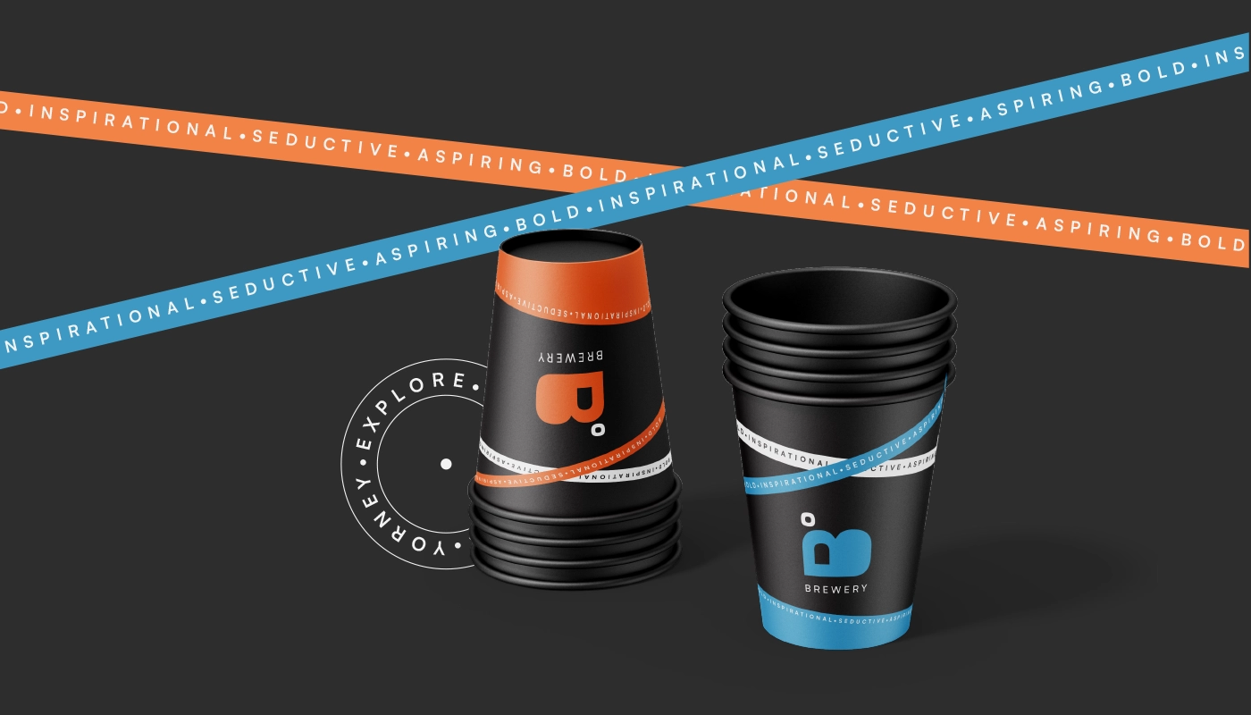 Bisa Brewery - Paper ECO Cups - Created by Milena Stanisavljevic, Web and Graphic Designer at miletart.com